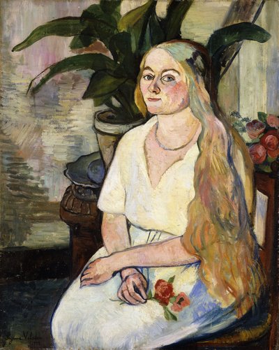 जर्मेन यूटर का पोर्ट्रेट, 1922 द्वारा Marie Clementine Valadon