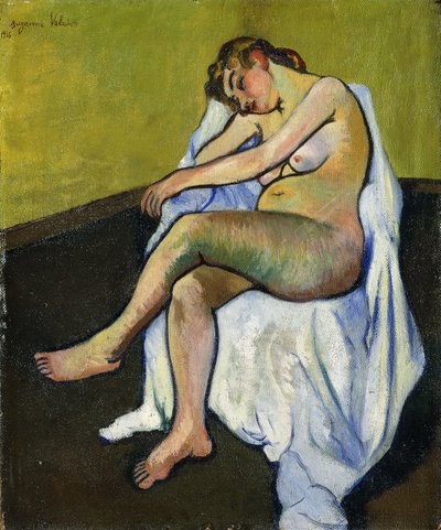 बैठे हुए नग्न; नू असीस, 1916 द्वारा Marie Clementine Valadon