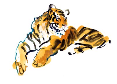 बर्निंग ब्राइट, 2017, (कागज पर मिश्रित मीडिया) द्वारा मार्क एडलिंगटन