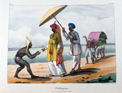 पलेगर, 1828 द्वारा मारलेट एट सी