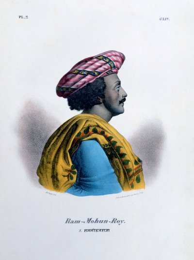 राममोहन राय, ब्रह्म समाज के संस्थापक, 1828 द्वारा मारलेट एट सी