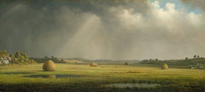 न्यूबरीपोर्ट मीडोज, ca. 1876-1881। द्वारा Martin Johnson Heade