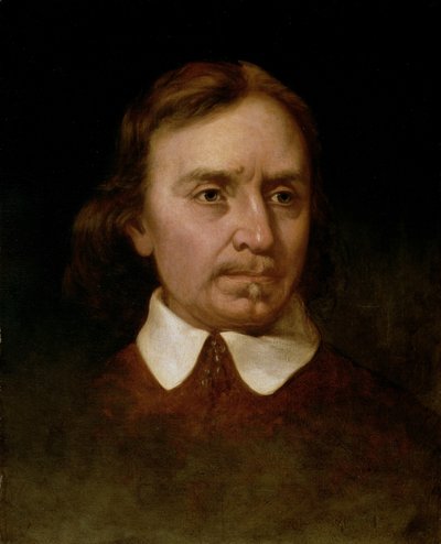 ओलिवर क्रॉमवेल का पोर्ट्रेट अध्ययन (1599-1658) द्वारा मार्टिन जॉनसन हेडे