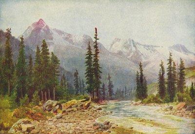 रॉकी पर्वत, 1916 द्वारा थॉमस मोवर मार्टिन