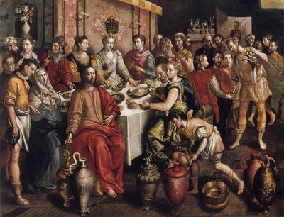 1596-1597 में कनया पर विवाह द्वारा Maarten de Vos