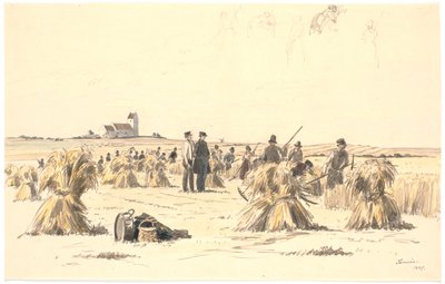 खेत में कटाई करने वाले मजदूर द्वारा मार्टिन रोरबी