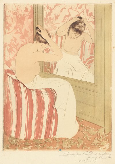 द कोइफ्योर, 1890-1891। द्वारा मैरी कसाट
