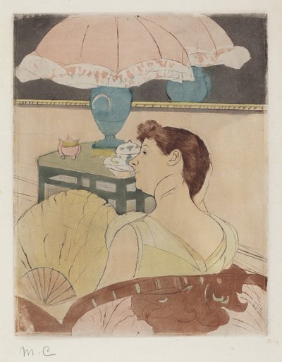 दीपक, 1890-1891। द्वारा मैरी कसाट