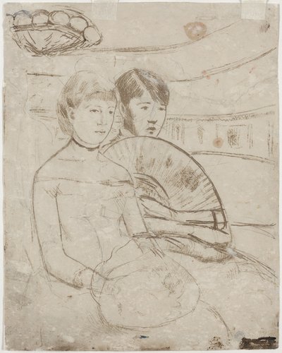 लोगे [वर्सो], 1882। द्वारा मैरी कसाट