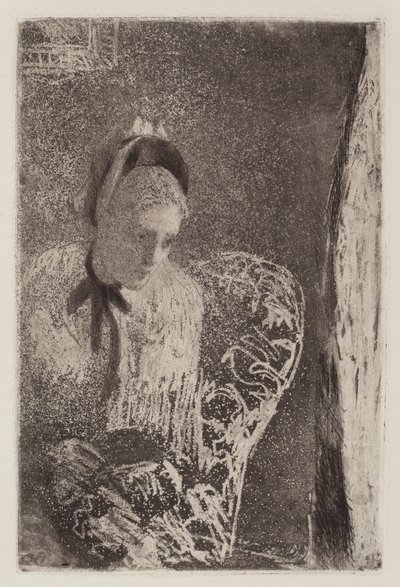 प्रतीक्षारत, सी. 1879. द्वारा मैरी कसाट
