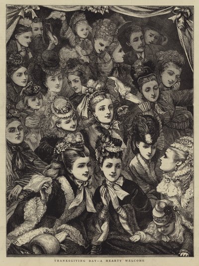 धन्यवाद दिवस, हार्दिक स्वागत है द्वारा Mary Ellen Edwards