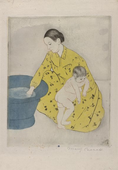 द बाथ, 1890-91 द्वारा मैरी कसाट