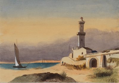 शीर्षकहीन लैंडस्केप, 1876। द्वारा मैरी वॉक्स वालकॉट