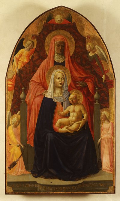 संतअनना मेट्टरज़ा द्वारा Masaccio