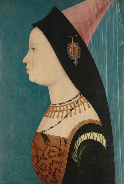 बरगंडी की मैरी, 1528। द्वारा मास्टर हा