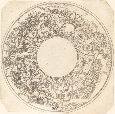 गधे पर बच्चुस द्वारा मास्टर आई.एस.