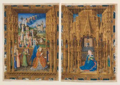 1465 में फ्रांस के चार्ल्स के समय की घोषणा। द्वारा फ्रांस के मास्टर ऑफ चार्ल्स