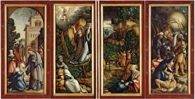 Wildenstein Altarpiece बंद हो गया द्वारा मेस्किर्च के मास्टर