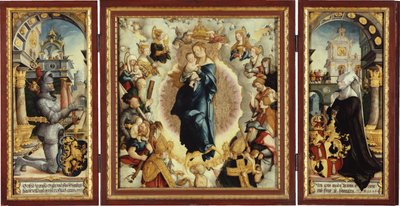 Wildenstein Altarpiece खुला द्वारा मेस्किर्च के मास्टर