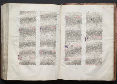गोथा मिसाल: फोल। 146r, पाठ, c. 1375. द्वारा बोक्वेटो के मास्टर