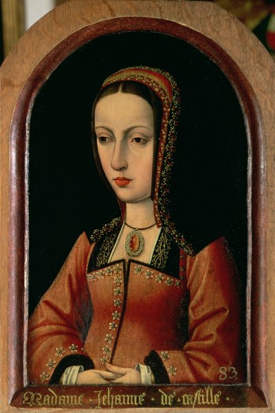 जोआना या जुना `कास्टाइल (1479-1555) आरागॉन के फर्डिनेंड II की बेटी (1452-1516) और इसाबेला` द कैथोलिक &39;की बेटी (1474-1504) द्वारा सेंट मेडेलिन की किंवदंती के मास्टर