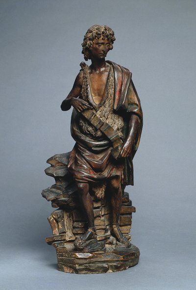 सेंट जॉन द बैपटिस्ट, सी। 1500-1525। द्वारा सेंट जॉन स्टैचुएट्स के मास्टर