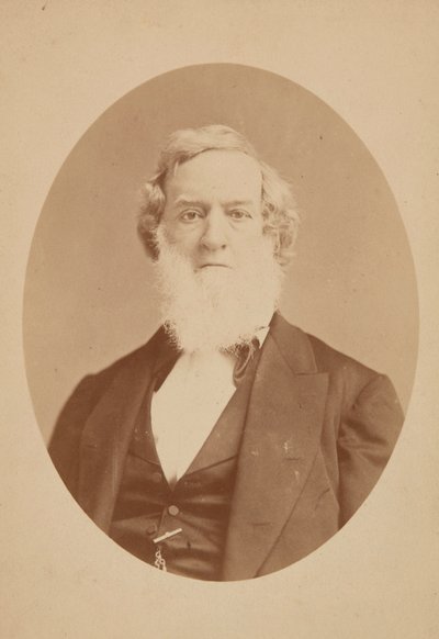 गिदोन वेल्स का कैबिनेट कार्ड, 1860-1878। द्वारा मैथ्यू ब्रैडी