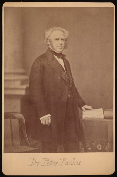 पीटर पार्कर का पोर्ट्रेट 1804-1888, 1888 से पहले। द्वारा मैथ्यू ब्रैडी