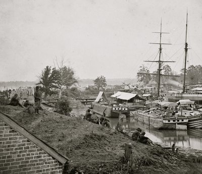 1862 के पमुनकी पर व्हाइट हाउस लैंडिंग द्वारा मैथ्यू बी ब्रैडी