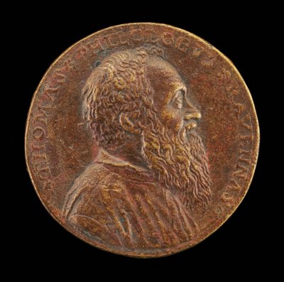 टोमासो रंगोन, 1493-1577, रेवेना के चिकित्सक [विपरीत], 1562। द्वारा मत्तो पगानी