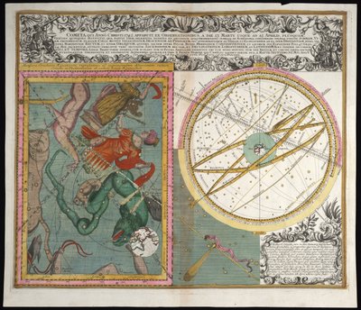 धूमकेतु, जो मसीह के वर्ष में, 1742 द्वारा मैथियस सेटर