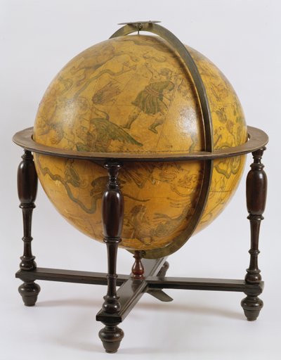 आकाशीय ग्लोब, 1636 (लकड़ी) द्वारा Matthaus Greuter