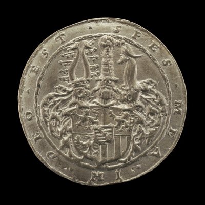शस्त्रों का ब्लेज़न [रिवर्स], सी। 1532. द्वारा मैथेस गेबेल