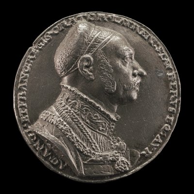 लोरेंज स्टाइबर, 14851486-1539, नूर्नबर्ग के पेट्रीशियन, लेखक और वक्ता [आगे की ओर], 1535। द्वारा मैथेस गेबेल