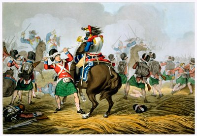 वाटरलू की लड़ाई, 1815-1817 द्वारा मैथ्यू डबबर्ग