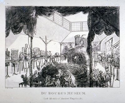 डबॉर्ग का संग्रहालय, ग्रोसवेनर स्ट्रीट, वेस्टमिंस्टर, लंदन, 1818 द्वारा मैथ्यू डबबर्ग