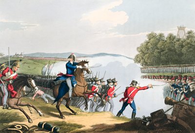 वाटरलू की लड़ाई ड्यूक ऑफ वेलिंगटन द्वारा तय की गई, 1815 1816 द्वारा मैथ्यू डबबर्ग