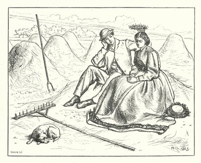तिपतिया घास में (उत्कीर्णन) द्वारा मैथ्यू जेम्स (attr।) लॉलेस