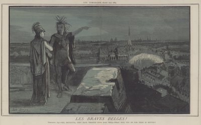 बहादुर बेल्जियन! (रंग लिथो) द्वारा मैथ्यू 