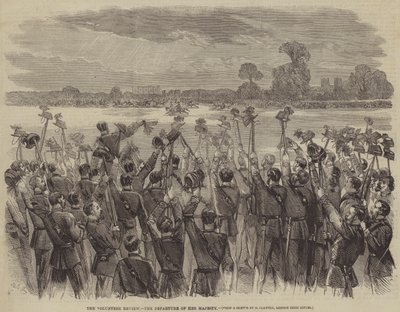 वालंटियर रिव्यू, द प्रस्थान ऑफ़ हिज़ मेजेस्टी द्वारा मैथ्यू सोमरविले मॉर्गन