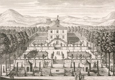हाउस एंड गार्डन, 1715 द्वारा मथायस डीजल