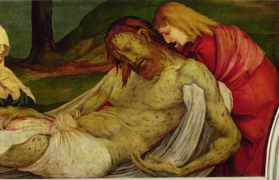 इसनहेम अल्टारपीस से एनबॉम्बमेंट, c.1512-16 द्वारा मथायस ग्रुनेवाल्ड