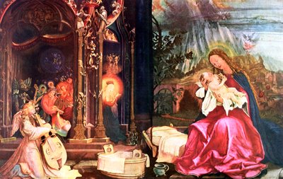 इसेनहेम के एंटोनिन्स का जन्म, c1490-1528 द्वारा मथायस ग्रुएनवाल्ड