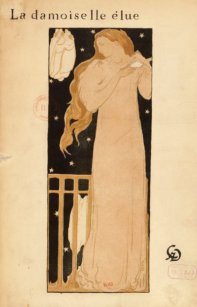 क्लाउड-अकिल डेब्यू (1862-1918), चुनी हुई युवती द्वारा मौरिस डेनिस