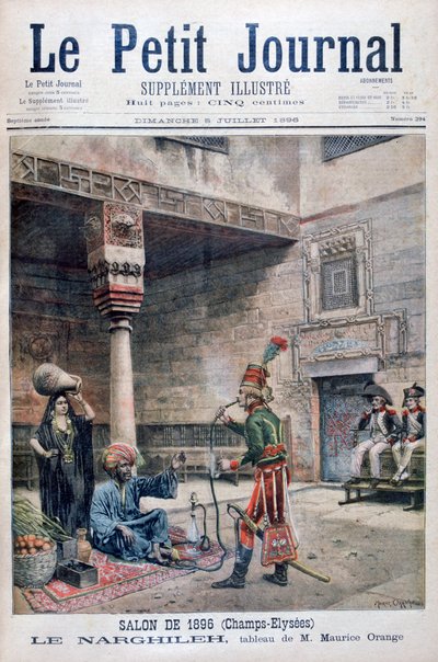 'द नारगुइलेह', मिस्र, 1896 द्वारा मौरिस ऑरेंज