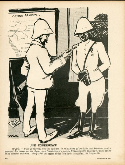 L'Assiette au Beurre, संख्या 199, B&W . में व्यंग्य द्वारा मौरिस रेडिगेट