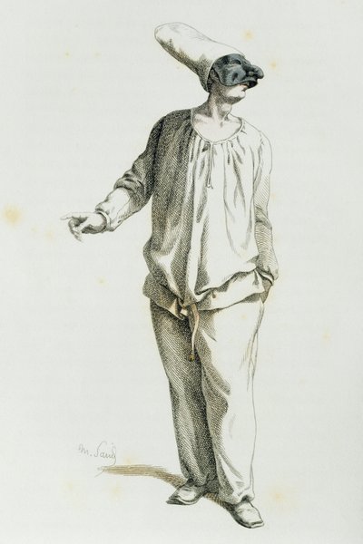 1800 में पुल्सिनेला, मौरिस सैंड द्वारा (1823-1889) द्वारा मौरिस रेत