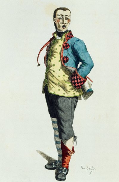 1858 में स्टेंटरेलो, मौरिस सैंड द्वारा (1823-1889) द्वारा मौरिस रेत