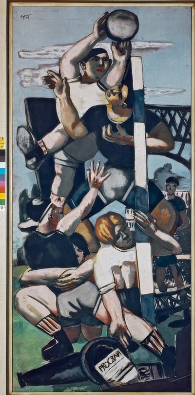 रग्बी खिलाड़ी द्वारा Max Beckmann
