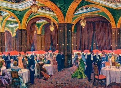 रेस्तरां क्लेरिजेस, c19th सदी, 1905 द्वारा मैक्स काउपर